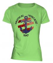Nautical Heritage 1847 Ladies T-Shirt