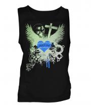Love Kills Mens Vest