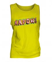 Comic Kapow Mens Vest