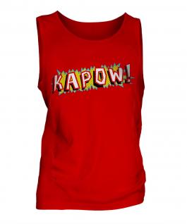 Comic Kapow Mens Vest