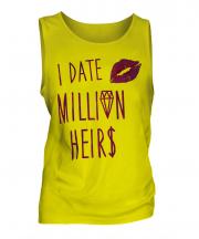 I Date Million Heirs Mens Vest