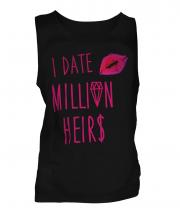 I Date Million Heirs Mens Vest