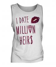 I Date Million Heirs Mens Vest