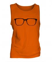 Geek Glasses Mens Vest