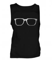 Geek Glasses Mens Vest