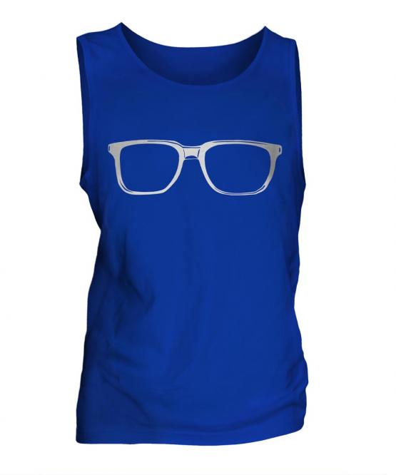 Geek Glasses Mens Vest