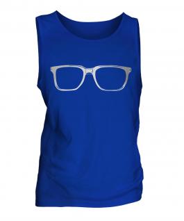 Geek Glasses Mens Vest