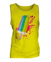 Gay Pride Ice Lolly Mens Vest