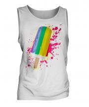Gay Pride Ice Lolly Mens Vest