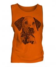 Dalmation Sketch Mens Vest