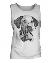 Dalmation Sketch Mens Vest