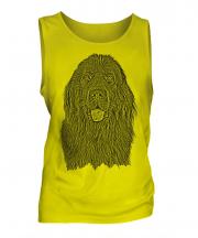 Newfoundland Sketch Mens Vest