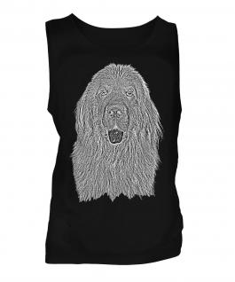 Newfoundland Sketch Mens Vest