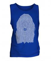 Newfoundland Sketch Mens Vest