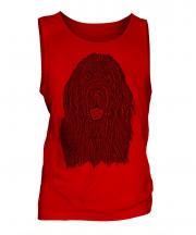 Newfoundland Sketch Mens Vest