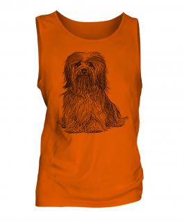 Havanese Sketch Mens Vest