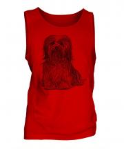 Havanese Sketch Mens Vest