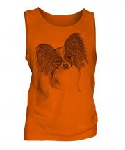 Papillon Sketch Mens Vest