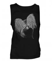 Papillon Sketch Mens Vest