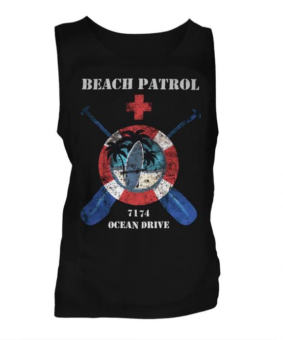 Ocean Drive Beach Patrol Mens Vest