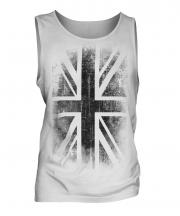 Union Jack Faded Print Mens Vest