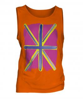 Pop Art Union Jack Mens Vest