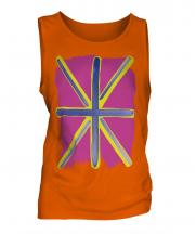 Pop Art Union Jack Mens Vest