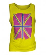 Pop Art Union Jack Mens Vest