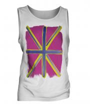 Pop Art Union Jack Mens Vest
