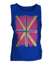 Pop Art Union Jack Mens Vest