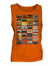 Retro Cassette Tapes Mens Vest