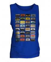 Retro Cassette Tapes Mens Vest