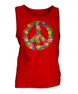 Flower Power Mens Vest