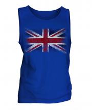 Union Jack Distressed Flag Mens Vest