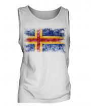 Aland Distressed Flag Mens Vest