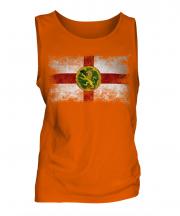 Alderney Distressed Flag Mens Vest