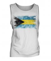 Bahamas Distressed Flag Mens Vest