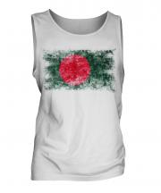 Bangladesh Distressed Flag Mens Vest