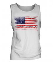 Bikini Atoll Distressed Flag Mens Vest