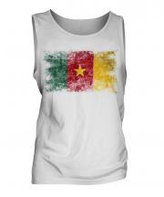 Cameroon Distressed Flag Mens Vest