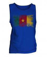 Cameroon Distressed Flag Mens Vest