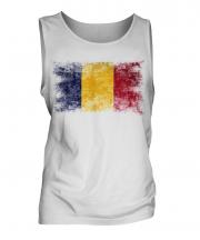 Chad Distressed Flag Mens Vest