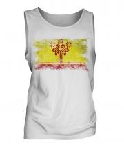 Chuvashia Distressed Flag Mens Vest