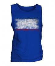 Crimea Distressed Flag Mens Vest