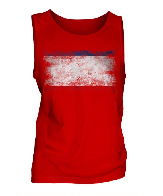 Crimea Distressed Flag Mens Vest