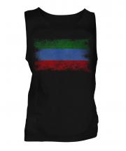 Dagestan Distressed Flag Mens Vest