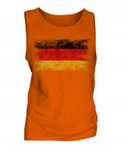 Germany Distressed Flag Mens Vest