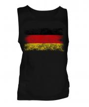 Germany Distressed Flag Mens Vest