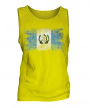 Guatemala Distressed Flag Mens Vest