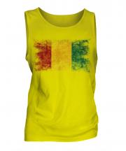 Guinea Distressed Flag Mens Vest